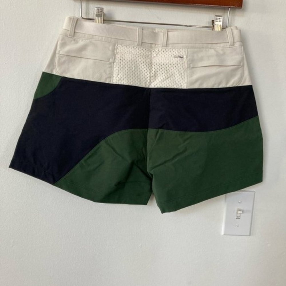 Outdoor Voices RecTrek Shorts Black / Hunter / Bone NWT - Picture 10 of 11